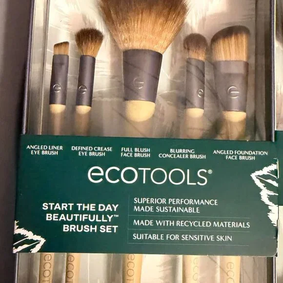 EcoTools Brush/Blender/Shampoo BUNDLE - BRAND NEW 10 brushes/1 blender/1 shampoo - Picture 2 of 9